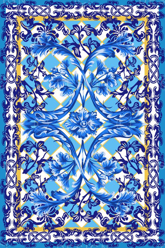 古典花纹印花华亿平台图片