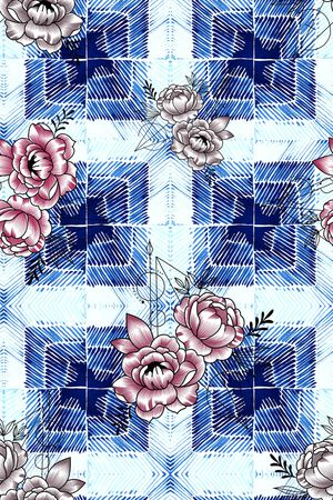 几何印花华亿平台图片