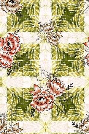 几何印花华亿平台图片