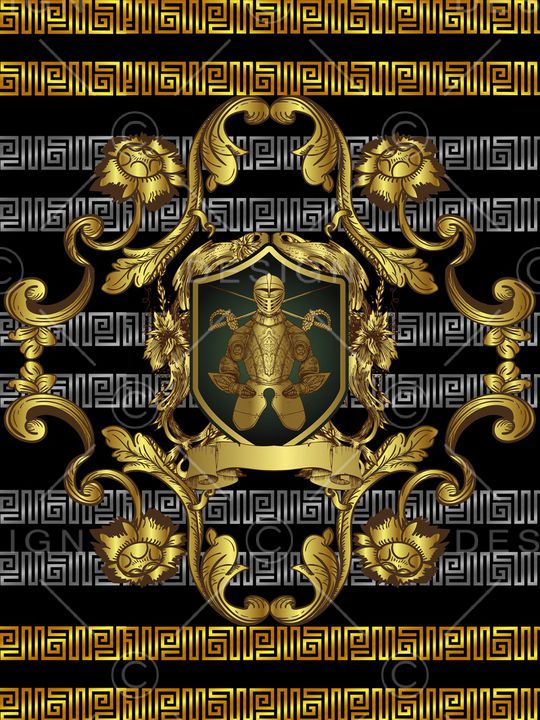 大牌风印花华亿平台图片