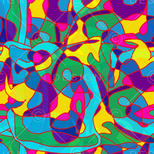 几何印花华亿平台图片