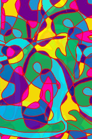 几何印花华亿平台图片