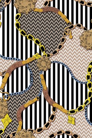 链条印花华亿平台图片