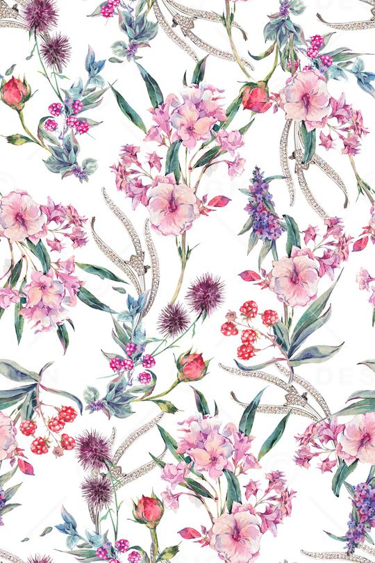 水彩印花华亿平台图片