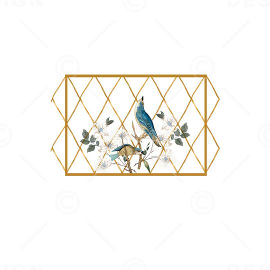 花鸟印花华亿平台图片