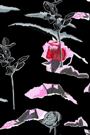 手绘印花华亿平台图片