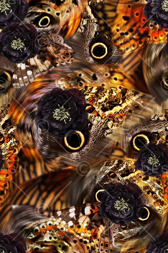 抽象印花华亿平台图片