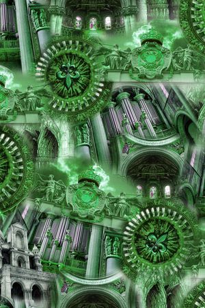 抽象男装印花华亿平台图片