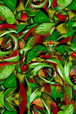 几何印花华亿平台图片