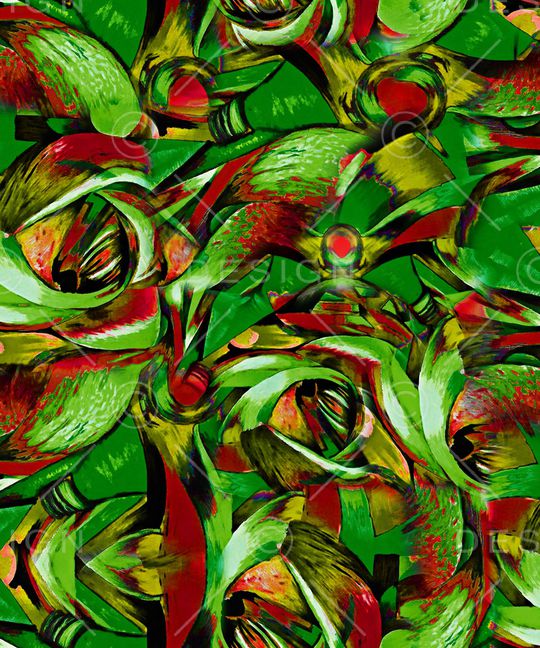 几何印花华亿平台图片