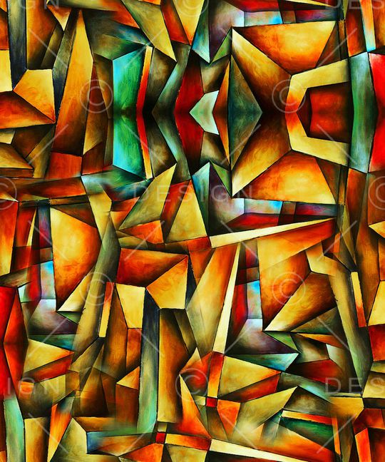 几何印花华亿平台图片