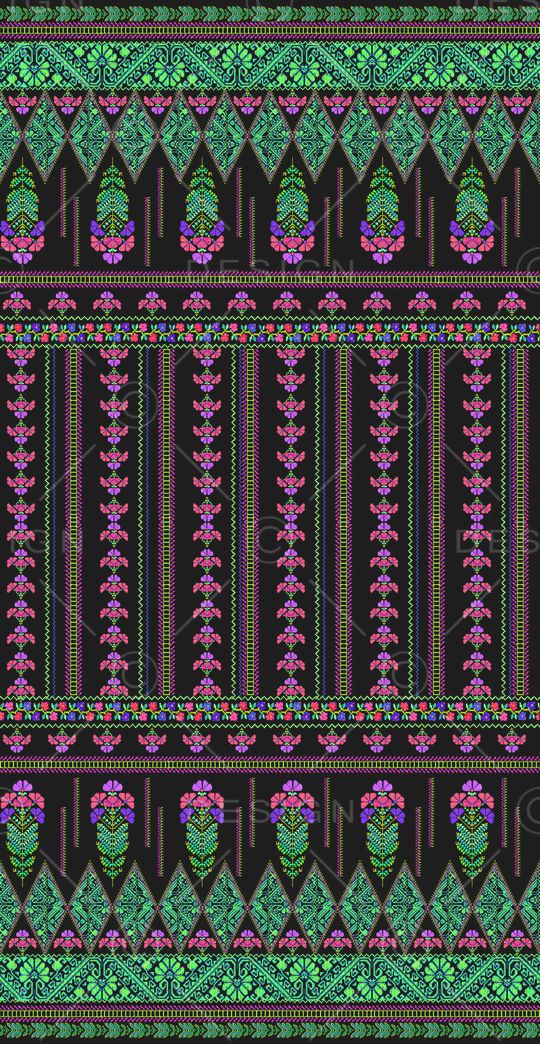 丝巾定位花印花华亿平台图片