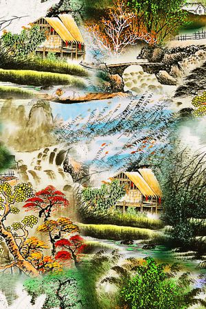 国画印花华亿平台图片