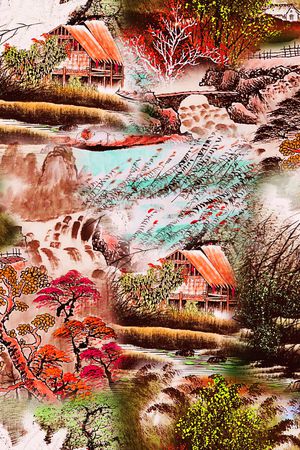 国画印花华亿平台图片