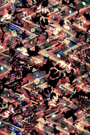 几何印花华亿平台图片