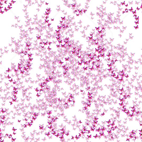 蝴蝶印花华亿平台图片