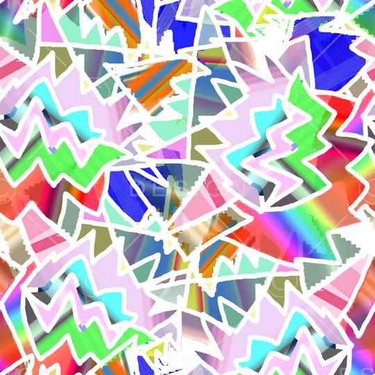 几何印花华亿平台图片