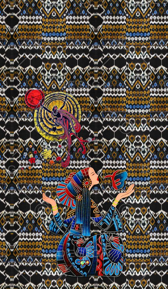 几何印花华亿平台图片