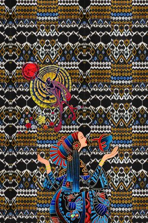 几何印花华亿平台图片