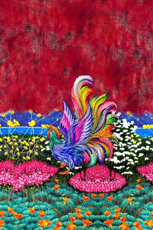 民族风印花华亿平台图片