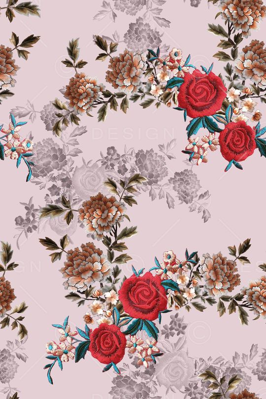 绣花华亿平台印花华亿平台图片