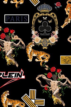 字母印花华亿平台图片