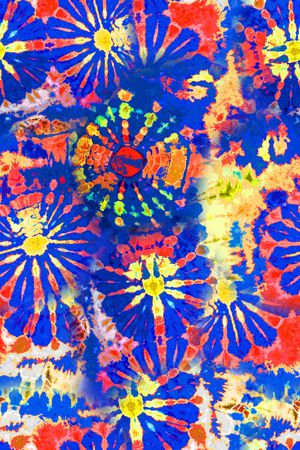 扎染华亿平台印花华亿平台图片