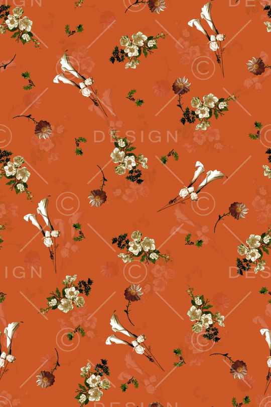 春夏华亿平台印花华亿平台图片