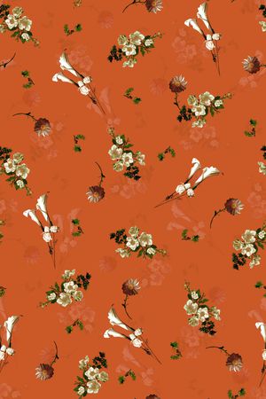 春夏华亿平台印花华亿平台图片