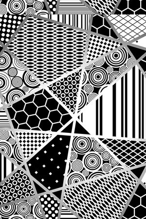 几何印花华亿平台图片