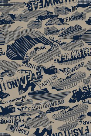 迷彩印花华亿平台图片