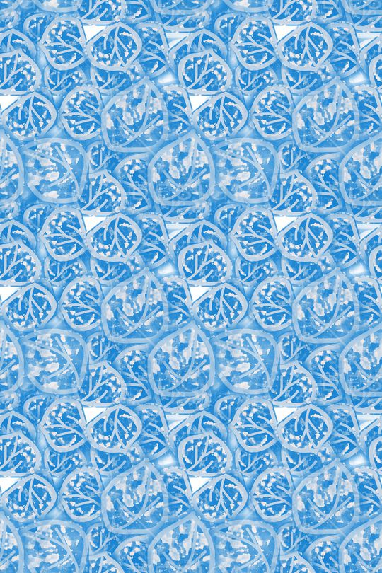 抽象花卉印花华亿平台图片