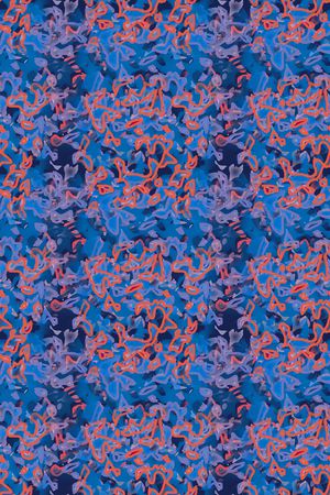 抽象花卉印花华亿平台图片