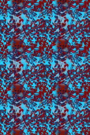 抽象花卉印花华亿平台图片