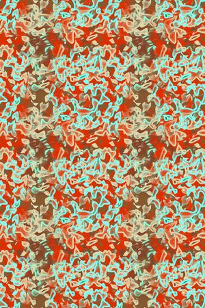 抽象花卉印花华亿平台图片