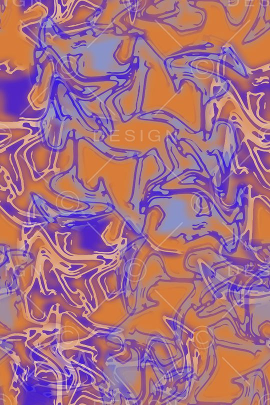 抽象花卉印花华亿平台图片