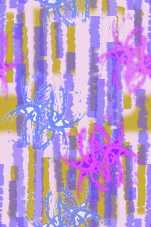 抽象印花华亿平台图片