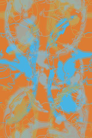 抽象印花华亿平台图片