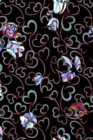 几何印花华亿平台图片