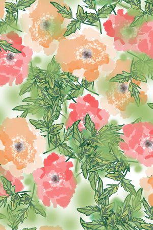 手绘印花华亿平台图片