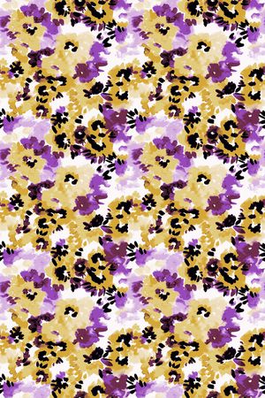 手绘印花华亿平台图片