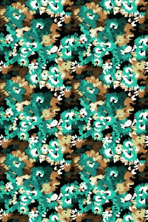 手绘印花华亿平台图片