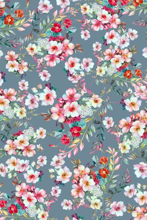 手绘印花华亿平台图片