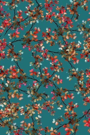 手绘印花华亿平台图片