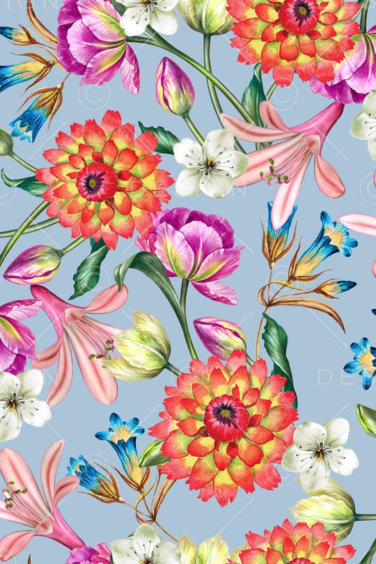 手绘印花华亿平台图片