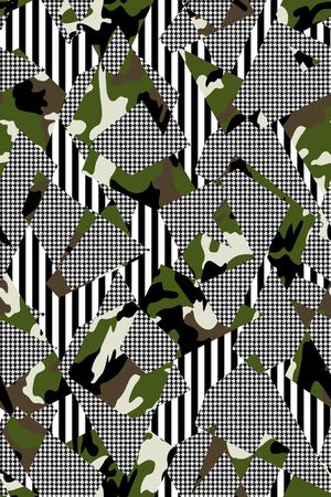 格子印花华亿平台图片