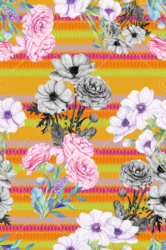 几何印花华亿平台图片