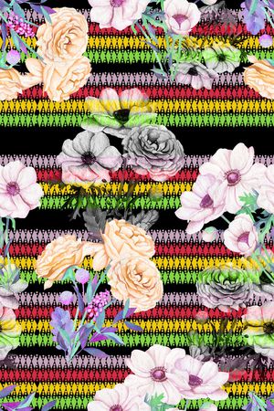 几何印花华亿平台图片