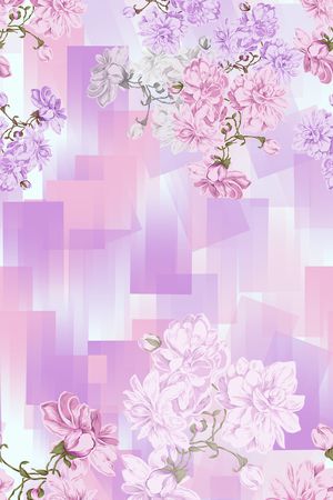 几何印花华亿平台图片