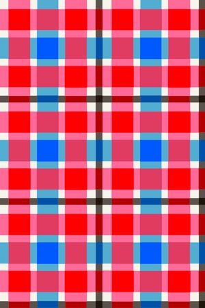 格子花纹印花华亿平台图片